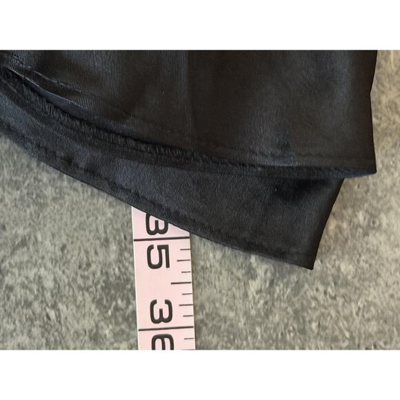 Victoria's‎ Secret Slip Dress Womens XL Black Lace Nightgown Criss Cross Back - Picture 7 of 8